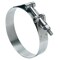 B & K Ideal Tridon 2-7/8 in. 3-3/16 in. 288 Silver Hose Clamp With Tongue Bridge Stainless Steel Band T-Bo 300100288553 - alternate 1